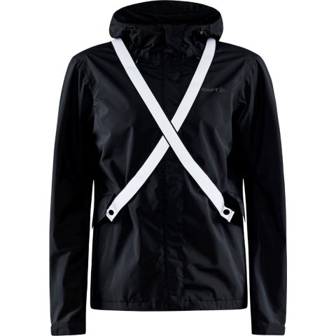 Craft Core bike ride hydro lumen fietsjas zwart dames S