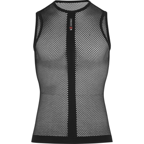Assos NS Skin layer superleger ondershirt mouwloos zwart unisex 0
