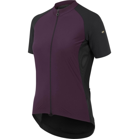 Assos UMA GTV C2 fietsshirt korte mouw paars dames M