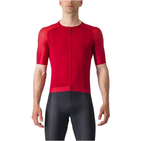 Castelli Aero Race 7.0 fietsshirt korte mouw rood heren L