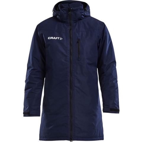 Craft Parkas trainings jas blauw heren M