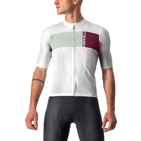 Castelli Prologo 7 fietsshirt korte mouw grijs heren M