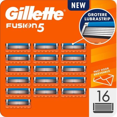 Gillette Fusion5 Manual Voordeelverpakking - 16 scheermesjes