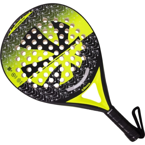 Reece 889600 Xplorer Control Padel Racket - Black-Neon Yellow - One size
