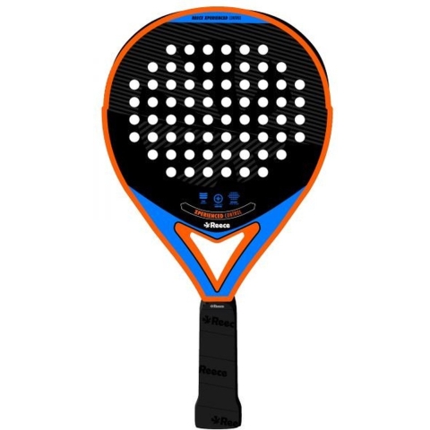 Reece 889602 Xperienced Control Padel Racket - Black-Blue-Neon Orange - One size