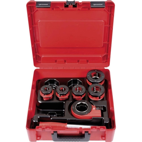 Rothenberger Schroefdraadsnijijzerset | 3/8, 1/2, 3/4, 1, 1 1/4 inch | 1 stuk - 070790X - 070790X