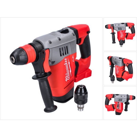 Milwaukee M18 CHPX-0 SDS-Plus Boorhamer | zonder accu&apos;s en lader 4933478885 - 4933446830