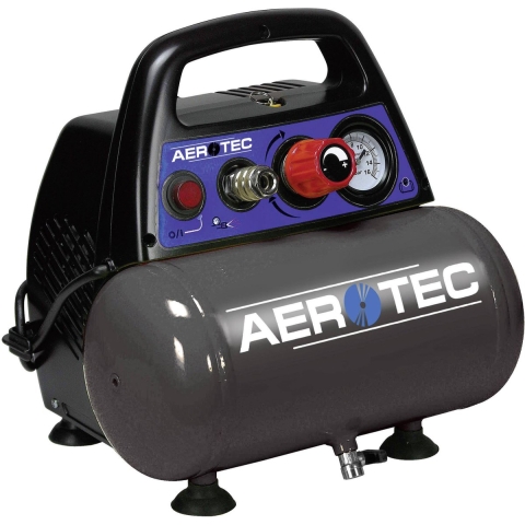 Aerotec Compressor | 200 l/min 8 bar | 1,1 kW 230 V 50 Hz | 6 l | 1 stuk - 200664 200664
