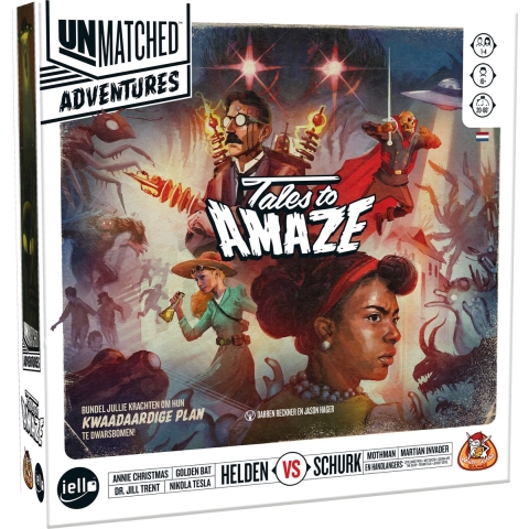 Unmatched Adventures: Tales to Amaze Bordspel