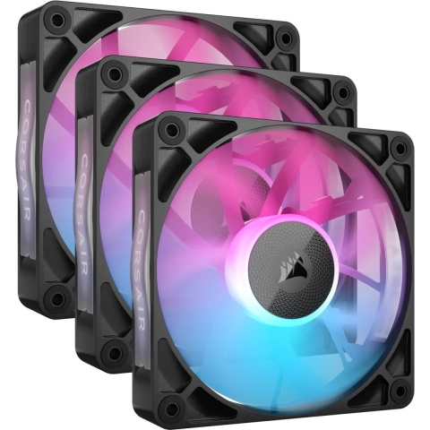 iCUE LINK RX120 RGB 120 mm PWM-fan, Starterskit Case fan
