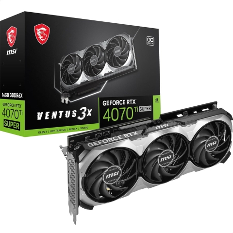 GeForce RTX 4070 Ti SUPER 16G VENTUS 3X OC Grafische kaart