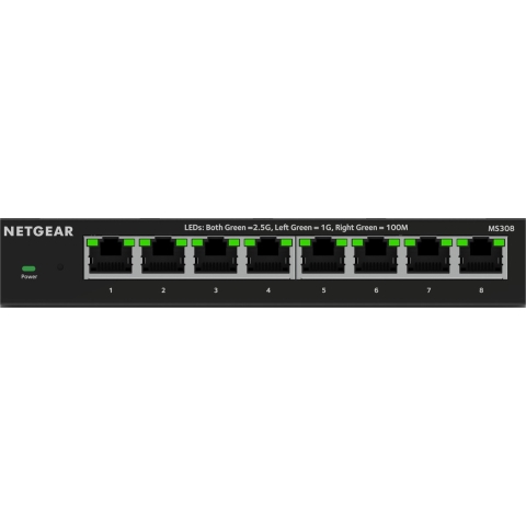 8-Port 2.5G Multi-Gigabit Ethernet Unmanaged Switch Switch