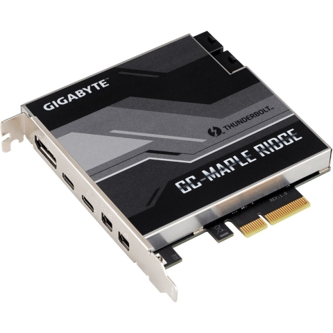 Gigabyte GC-MAPLE RIDGE PCI Express kaart DisplayPort, Mini-DisplayPort, Thunderbolt 4, USB 3.2 Gen 2 (USB 3.1) PCIe