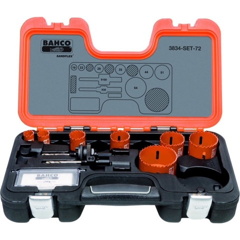 Bahco gatzagenset | 3834-SET-72