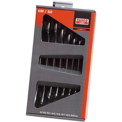 Bahco steeksleutelset 8 delig | 6M/S8