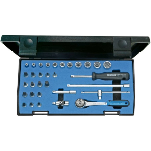 Gedore Dopsleutelset 1/4" 32-dlg. - 6174150