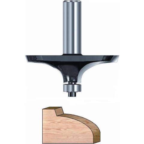 ENT Profielfrees vorm HM &apos;A&apos; met lager, A/B 63.5/20mm kolf 12mm - 7915680 - 7915680