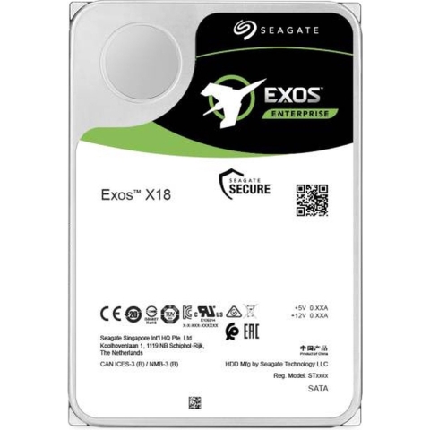 Exos X18 18 TB Harde schijf
