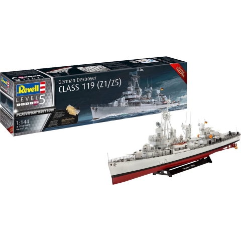 Revell 1/144 Destroyer Class 119 (Z1/Z5) "Platinum Edition"