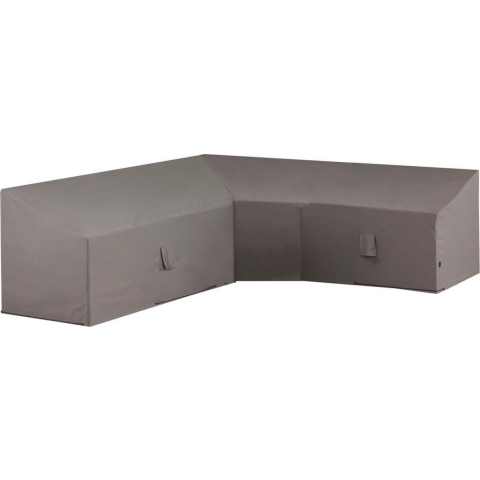 Hoes voor loungeset 270x270 cm grijs - Madison