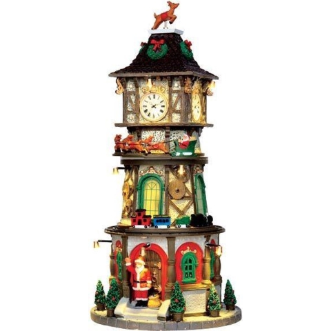 Christmas clock tower - LEMAX
