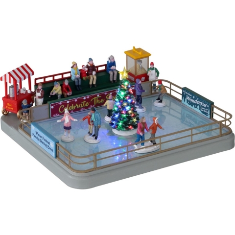 Outdoor skating rink with 4.5v adaptor - LEMAX
