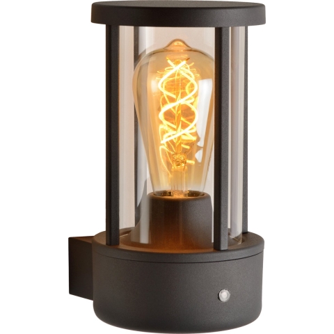 Lucide LORI Wandlamp 1xE27 - Antraciet
