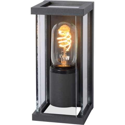 Lucide CLAIRE Wandlamp 1xE27 - Antraciet
