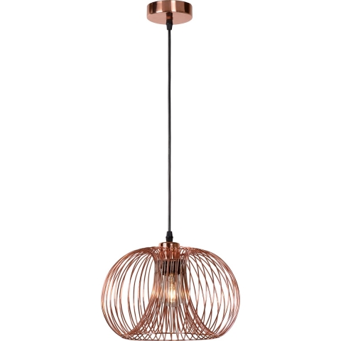 Lucide VINTI Hanglamp 1xE27 - Koper
