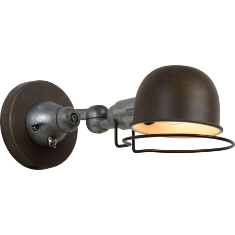 Lucide HONORE Wandlamp 1xE14 - Roest bruin