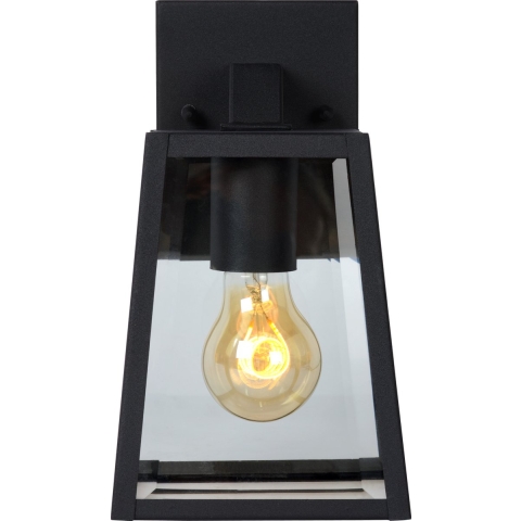 Lucide MATSLOT Wandlamp 1xE27 - Zwart
