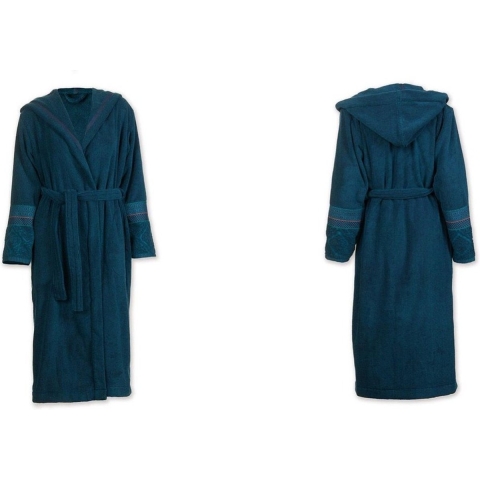 Pip Studio badjas Soft Zellige dark blue