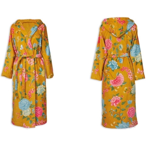 Pip Studio badjas Good Evening yellow