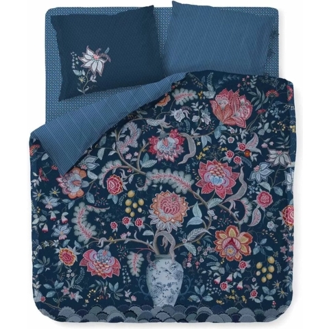 Pip Studio dekbedovertrek Tree of Life dark blue - 2-persoons