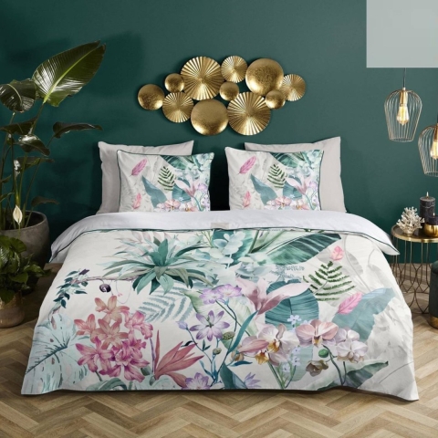 Descano Organic Verdi Dekbedovertrek 140 x 220 cm - Multi