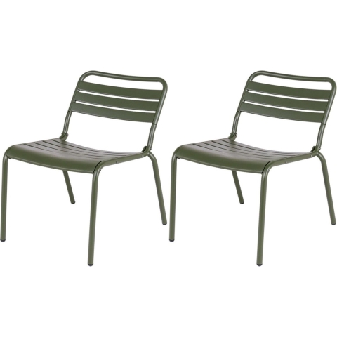 Metalen loungestoel Max XXL
