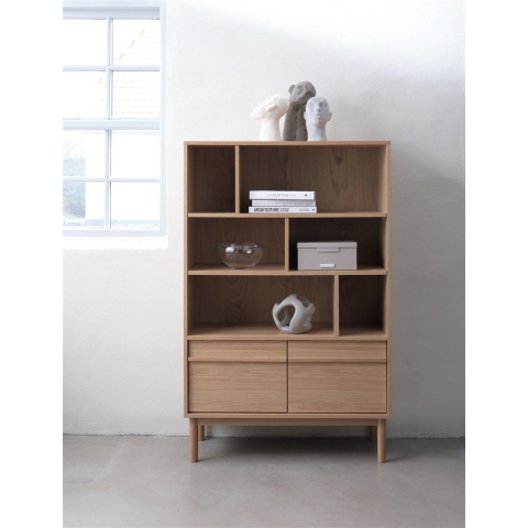 Hygge Interiors Ponza Eiken Boekenkast
