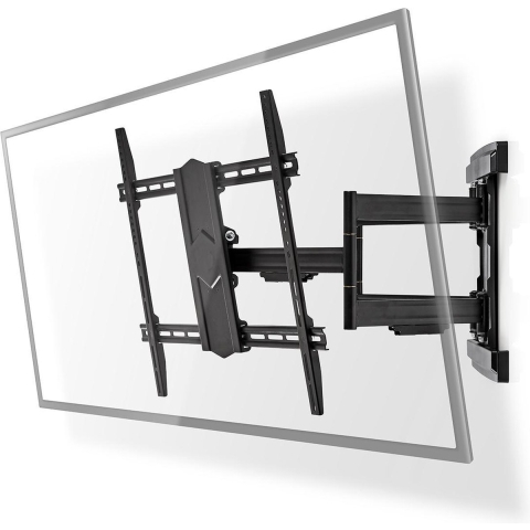 Nedis TVWM6570BK Full-motion Tv-muurbeugel 37 - 90" Max. 70 Kg 6 Scharnierpunten
