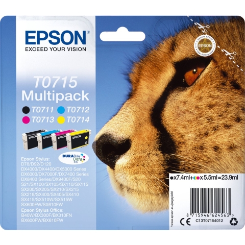 Epson T0715 Multipack Origineel (4)