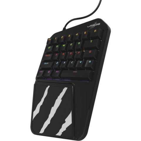 URage Mobiel Gaming-toetsenbord Exodus 410 One-Handed
