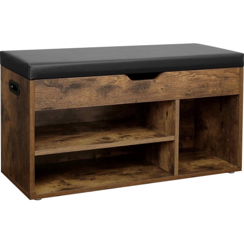 ACAZA Schoenenkast Vintage bruin