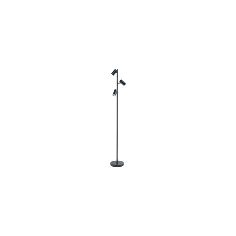 Highlight Vloerlamp Burgos Zwart 3 lichts 160cm