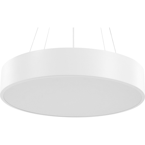 Beliani - BALILI - Hanglamp - Wit - Staal