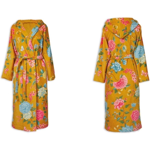 Pip Studio badjas Good Evening yellow