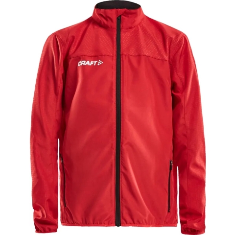 Craft 1907381 Rush Wind Jacket JR - Bright Red - 146/152