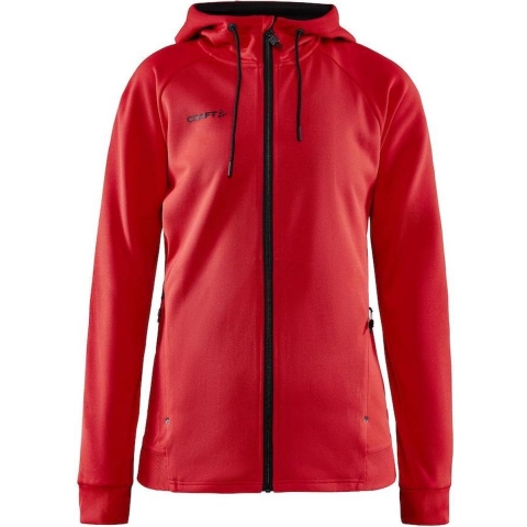 Craft 1909133 Adv Unify Fz Hood Wmn - Bright Red - S