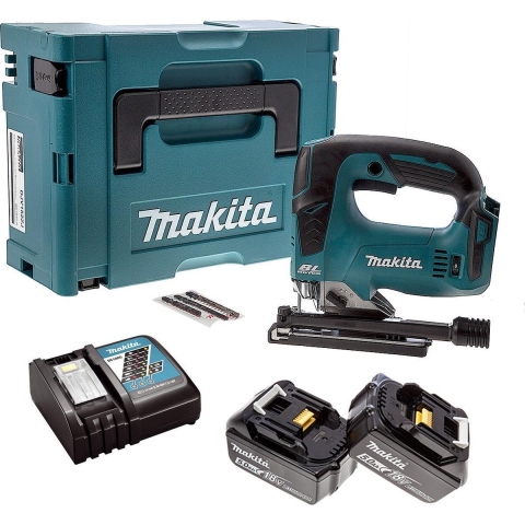 Makita DJV182RTJ Accu Decoupeerzaag D-greep | 18v 5.0Ah - DJV182RTJ