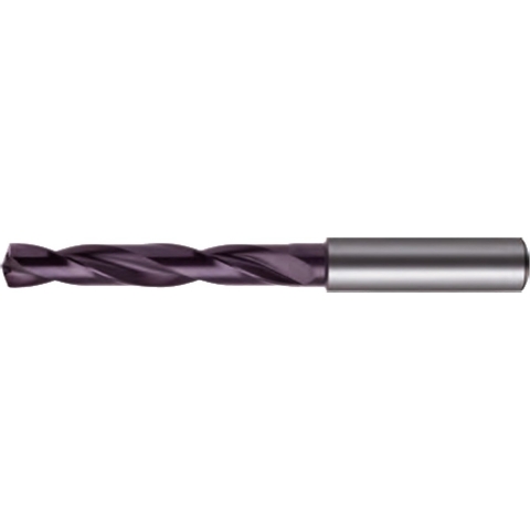 TCE VHM Spiraalboor, DIN 6537-L, 5xD, gecoat, met binnenkoeling SCD 51200-0810-HA - 31601400 - 31601400
