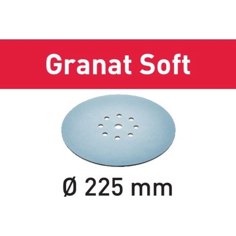 Festool Accessoires Schuurschijf STF D225 P100 GR S/25 Granat Soft - 204222