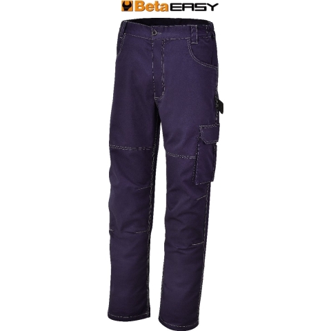 Beta BetaWORK Werkbroek, T/C twill, 245 g/m2, blauw 7840BL M - 078400102